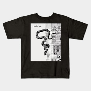 reputation taylor swift snake Kids T-Shirt